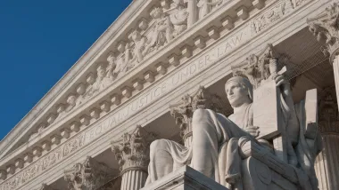 Supreme Court Statue